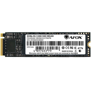Внутренний SSD накопитель AFOX ME400 1 TB (ME400-1024GQN)