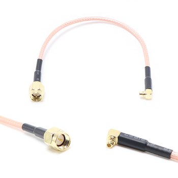Пігтейл на кабель RG316 - 15 см / SMA male - кутовий MMCX male / [PG0080]