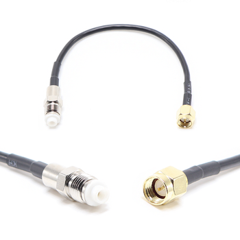 Пігтейл на кабель RG174 - 15 см / SMA male - FME female / [PG0291]
