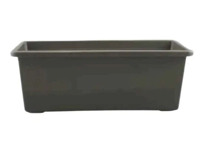Балконний горщик для квітів ММ-ПЛАСТ 5л 40 арт.B40/Sh 40*17*14см шаде