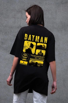 Жіноча Оверсайз Футболка Without З Принтом Batman 2XL/3XL Black