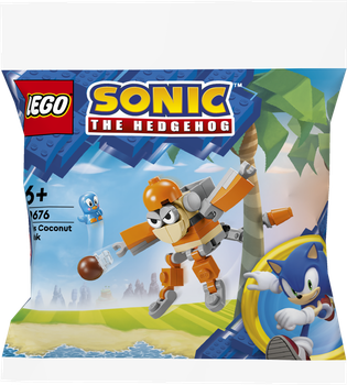 Конструктор LEGO Sonic the Hedgehog: Кікі та кокосова атака 42 елементи (30676)