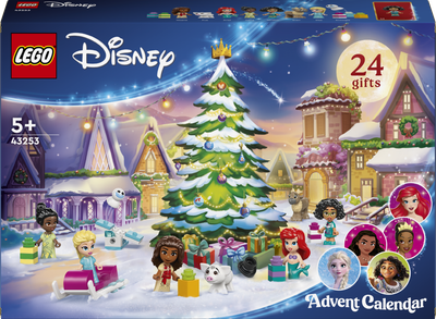 Конструктор LEGO Disney Адвент-календар 253 деталі (43253)