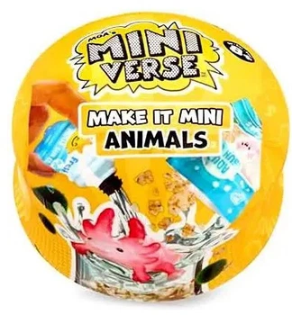 Zestaw zabawek MGA's Miniverse Make It Mini: Animals kula niespodzianka mix 59570 (35051595700)
