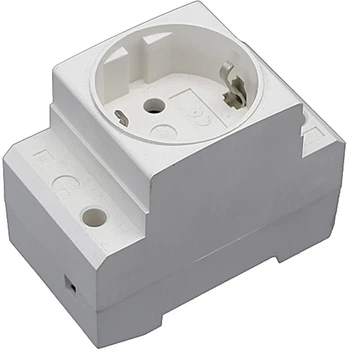 Розетка на DIN-рейку ELM SO-10E-DIN Біла (41-0023)