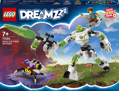 Zestaw klocków LEGO DREAMZzz Mateo i robot Z-Blob 237 elementów (71454)