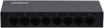Przełącznik Dahua 8PORT 10/100/1G (DH-PFS3008-8GT-V2)