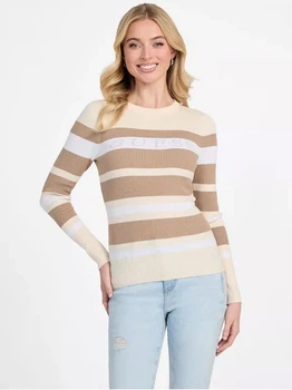 Джемпер женский GUESS 225412231 S Бежевый (7620837399806)