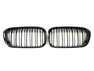Ноздри M-Look (2015-2019, Черный Глянец) для BMW 1 серия F20/F21