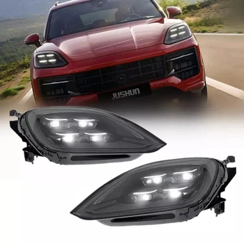 Передние фары (для 2024-2026, 2 шт) для Porsche Cayenne 2018- гг