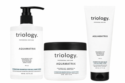 Набір трилогія глибокого зволоження Aquamatrix Triology