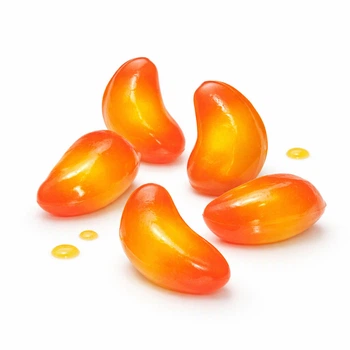 Жевательные желейные конфеты с начинкой Персика 4D мармелад Pelling gummy Jelly 500 г
