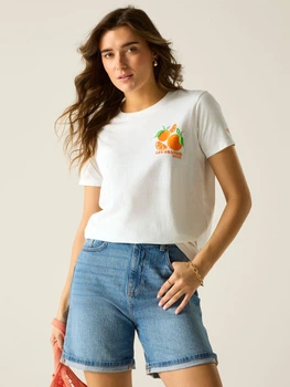 Футболка бавовняна жіноча Regatta Women's Filandra VX T-Shirt RWT327-ZTI 44 Біла (5063516330677)