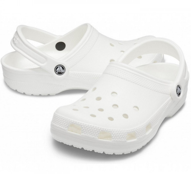Крокси Сабо Crocs Classic Clog White 38-39 M6/W8 24см