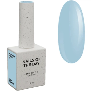 NAILSOFTHEDAY Gel Polish Puresky-302 Гель-лак пастельно-блакитний, 10 мл