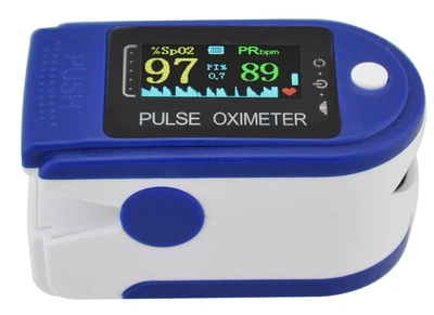 Пульсоксиметр Pulse Oximeter LK-87 на палец, Измерение уровня кислорода в крови, Пульсометр оксиметр 79838/51