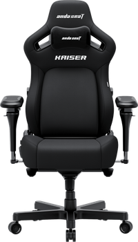 Крісло геймерське ігрове Anda Seat Kaiser 4 V2 Size XL до 180 кг Black Fabric (AD12YDDC-XLL-20-B-CF-03)