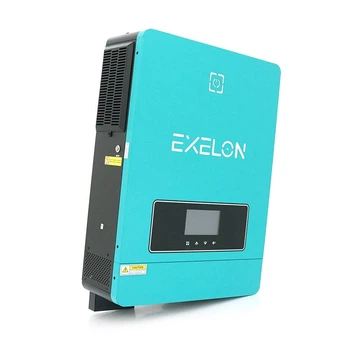 Гібридний інвертор Exelon EMAX PRO-10.2 KVA, 10200VA/8000W, 48V, струм заряду 0-160A, MPPT (90-450VDC, 2/18A), 530x390x170mm, 16.2 kg (UG-37173)