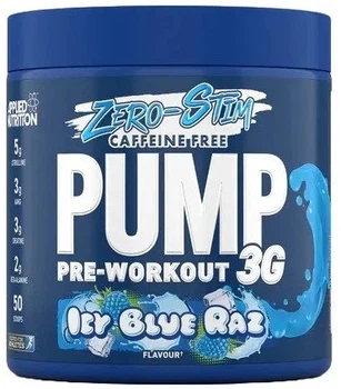 Передтренувальний комплекс Applied Nutrition Pump 3G у порошку 375 г Крижана блакитна малина (5056555204993)