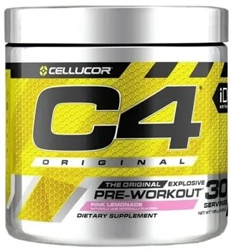 Передтренувальний комплекс Cellucor C4 Original у порошку 204 г Рожевий лимонад (5056569900003)