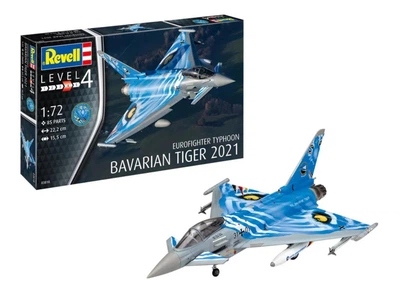 Збірна модель 1/72 літак винищувач Eurofighter Typhoon "The Bavarian Tiger 2021" Revell 03818