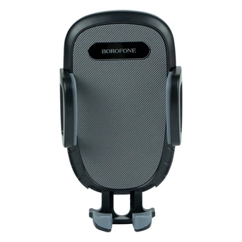 Тримач для смартфона Borofone BH54 Racer windshield розсувна система фіксації Black - Gray