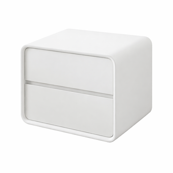 Тумба приліжкова з двома шухлядами P328-50-White