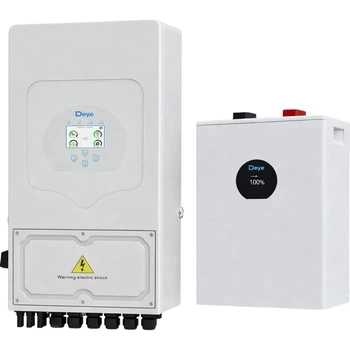 Система хранения энергии Deye SUN-6K-SG05LP1-EU 6kW + АКБ SE-F12-C 11.8kWh (51.2V/230Ah/11800Wh) [159350]