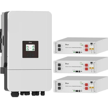 Система хранения энергии Deye SUN-12K-SG05LP3-EU-SM2 12kW + 3 АКБ SE-G5.1 Pro-B 15.3kWh (51.2V/100Ah/5120Wh) [159604]