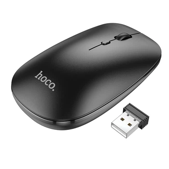 Беспроводная компьютерная мышь Hoco GM15 Bluetooth, черная