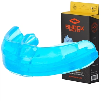 Капа Shock Doctor Single Braces синя доросла (4100-BLU-AD)