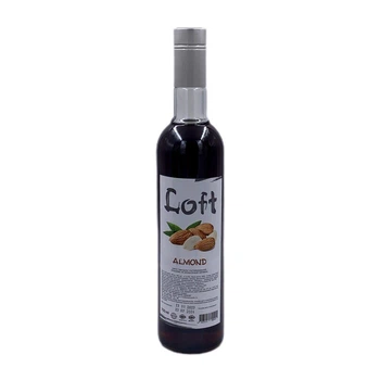 Сироп-топпінг ТМ "Loft" до кави і десертів зі смаком "Мигдаль" 0,7 л