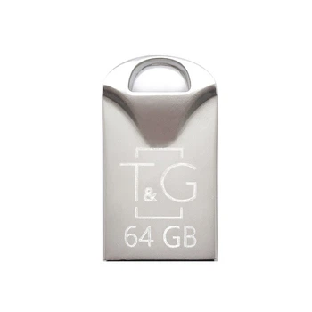 USB флеш-накопитель T&G Metal 106 64 ГБ USB-A, металлический, стальной