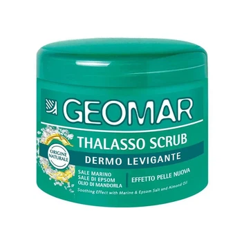 Скраб для тіла GEOMAR Smoothing Thalasso Scrub натурального походження, 600 мл