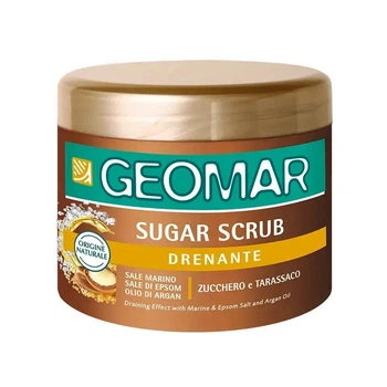 Скраб для тіла GEOMAR Draining Sugar Scrub натурального походження, 600 г