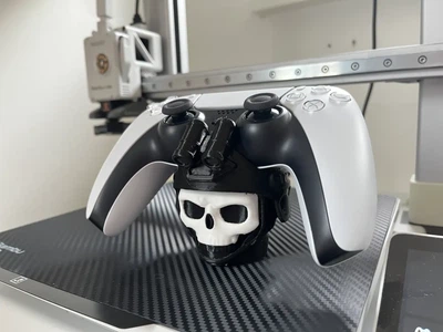 Підставка-тримач для геймпада ps5 у вигляді черепа з шоломом. Aivory