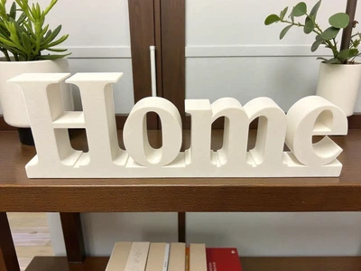 Статуетка напис home для інтер'єру та затишку в оселі. Aivory