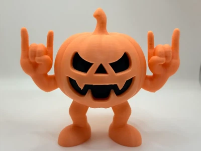 Фігурка гарбуз-рокер для дому та вечірок на хелловін. Aivory