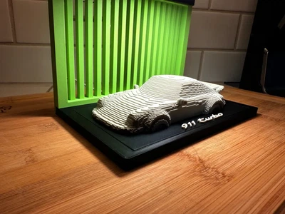 Статуетка автомобіль Porsche 911 Turbo. Aivory