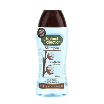 Шампунь Natural Collection с экстрактом хлопка 300м.