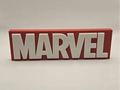 Статуетка-логотип Marvel для фанатів коміксів та фільмів. Aivory