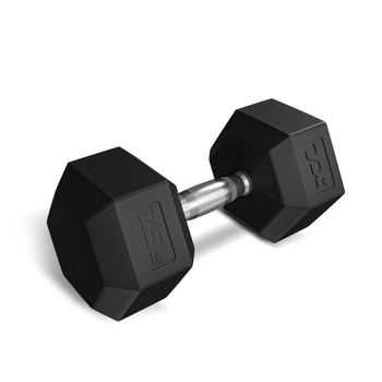Гантеля шестигранная прорезиненная TX-075RD Trex Sport 7,5кг