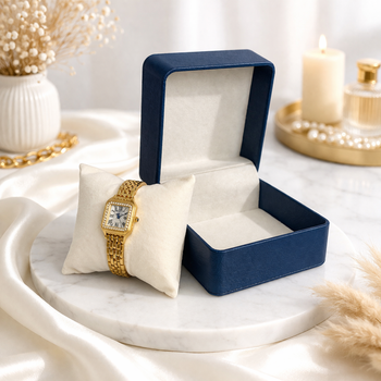 Шкіряна коробка для годинника (Blue)