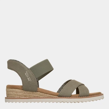 Женские сандалии Skechers 114418 OLV 39 (9US) 26 см Оливковые (199025956307)