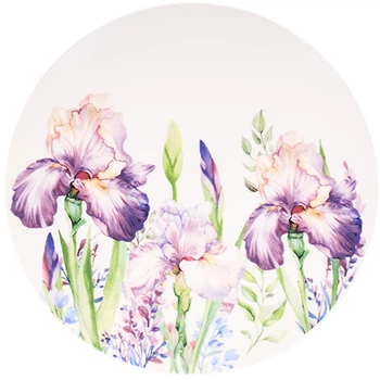 Тарілка Alba ceramics Іриси 21 см (769-068)