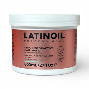 Відновлююча маска для волосся LATINOIL Chia Restoractive Hair Mask 800 мл
