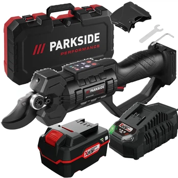 Аккумуляторный секатор PARKSIDE PERFORMANCE PPAAS 20-Li A1 + аккумулятор 4ah