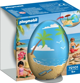 Zestaw zabawek Playmobil Easter Eggs Wakacje na plaży 72101 (4008789721013)