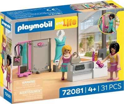 Набір іграшок Playmobil Shopping Стильне студія моди 72081 (4008789720818)