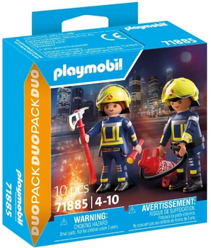 Набір іграшок Playmobil Duo Pack Пожежна служба 71375 (4008789718853)